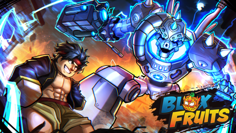 Blox Fruits creator-published promotional image.